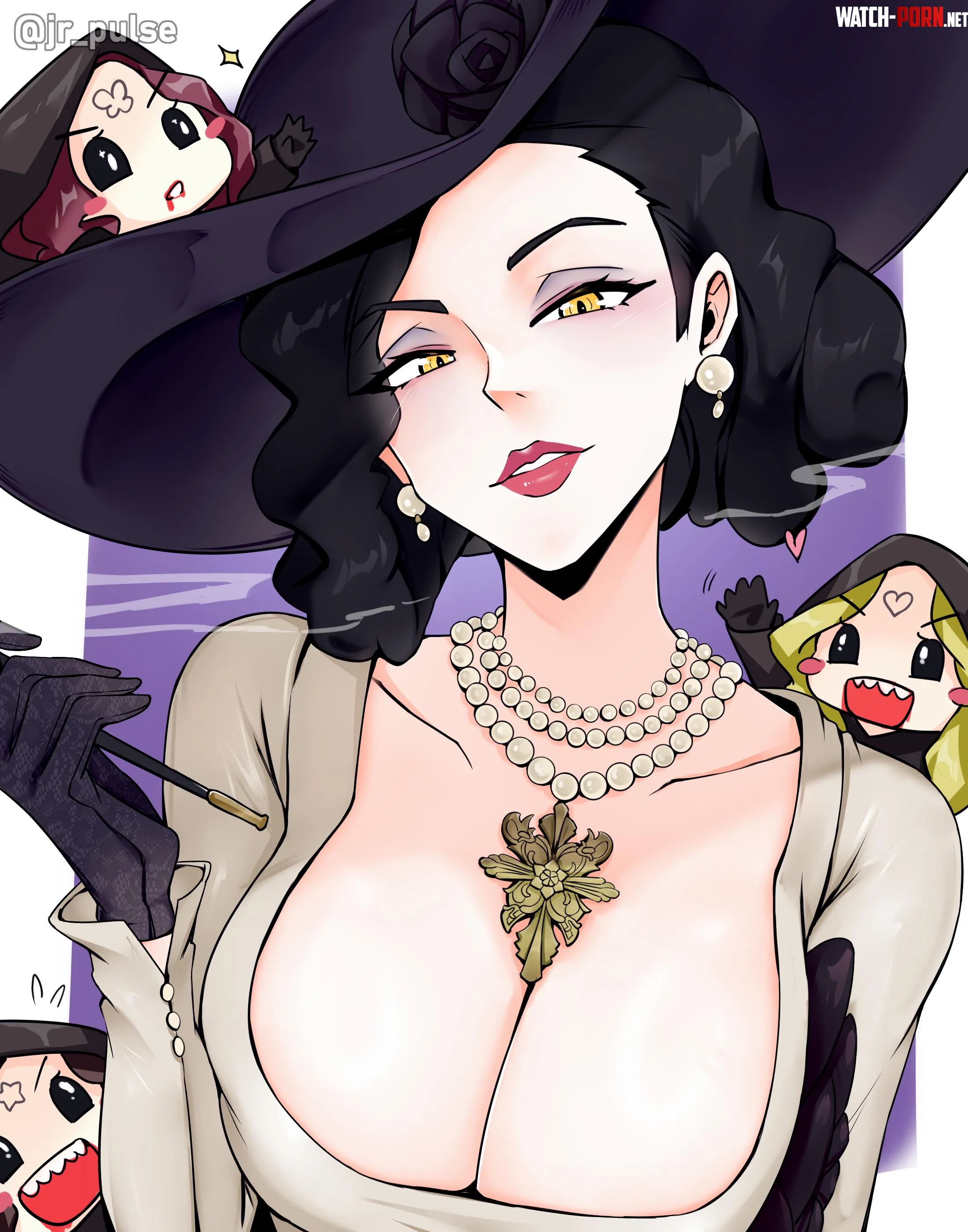 Lady Dimitrescu jrpulse Resident Evil by No_Stay_7237