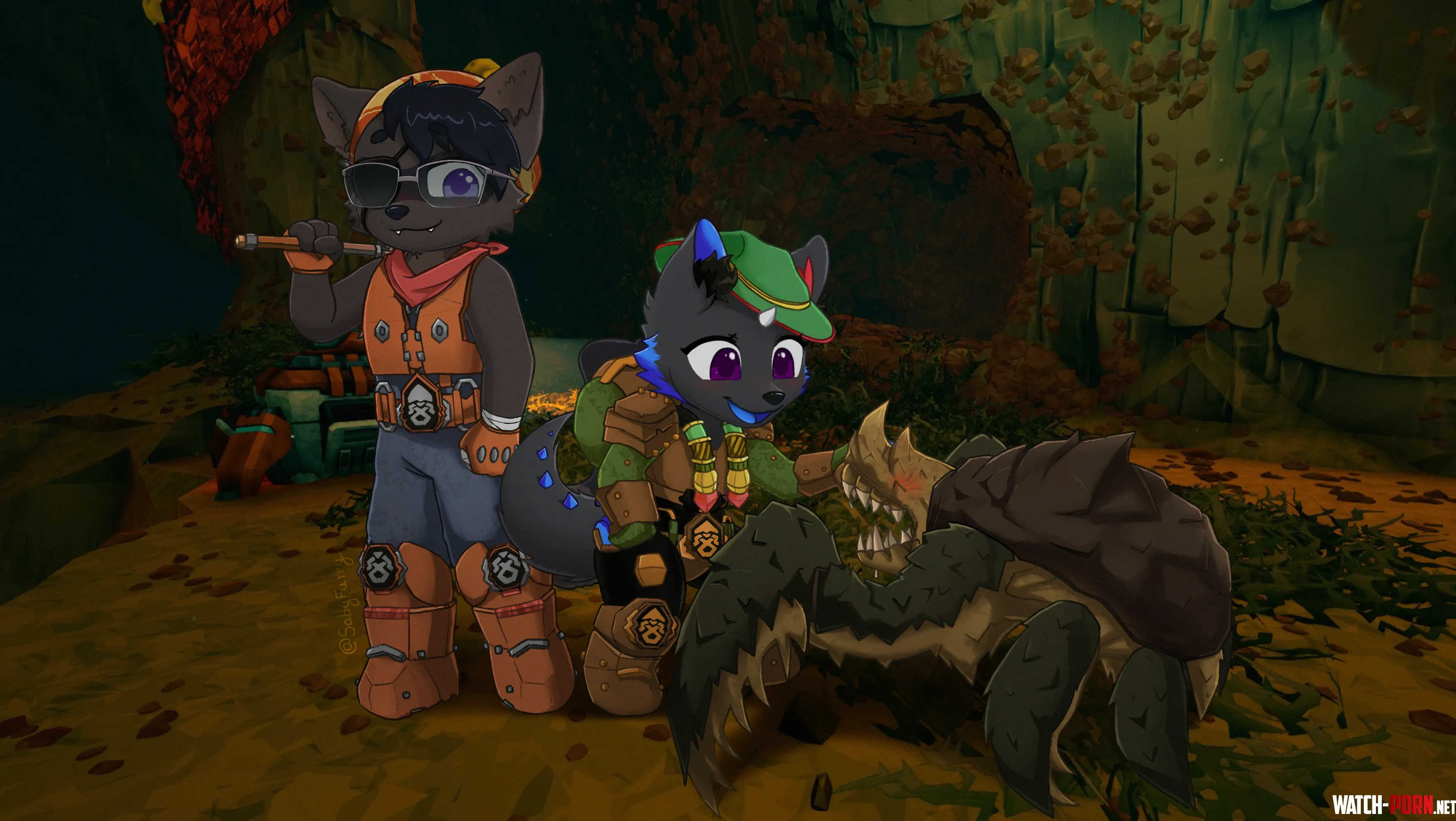 What would you name this cute little fella  by Saby_Furry