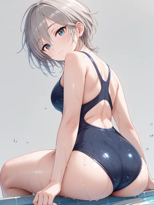 Thumbnail Elegant Sensuality: Swimsuit Anastasia by CheetahSperm18
