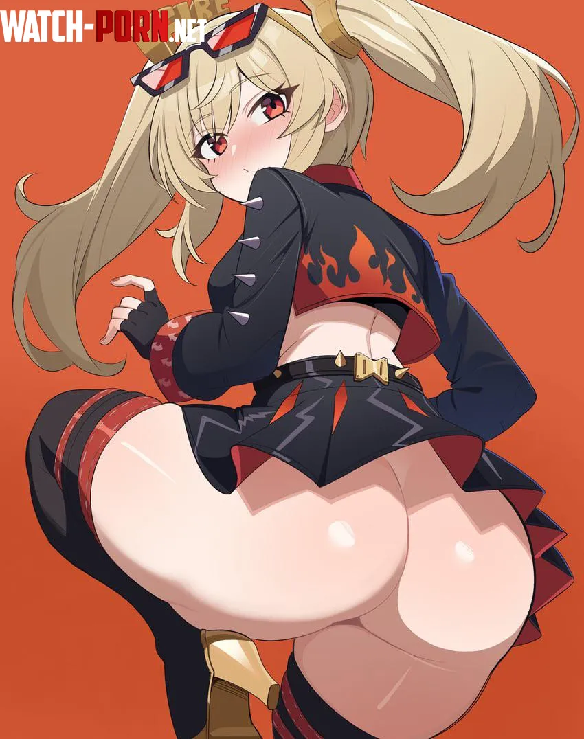 Burnice is bottom heavy  by xKillua666