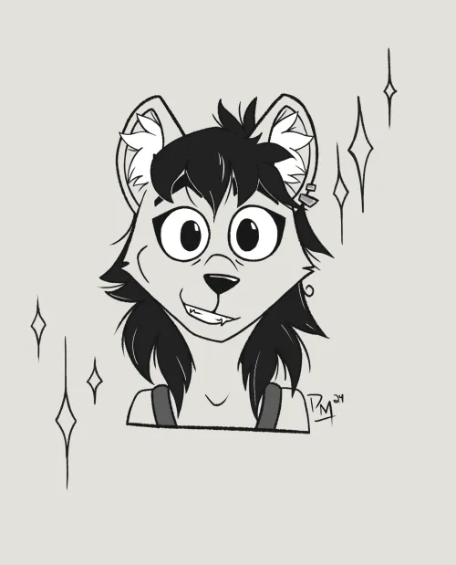 Thumbnail Her lt3 by DebianMutt: A Captivating Furry Tale - Explore the World of Anthropomorphic Characters with this Intriguing Novel