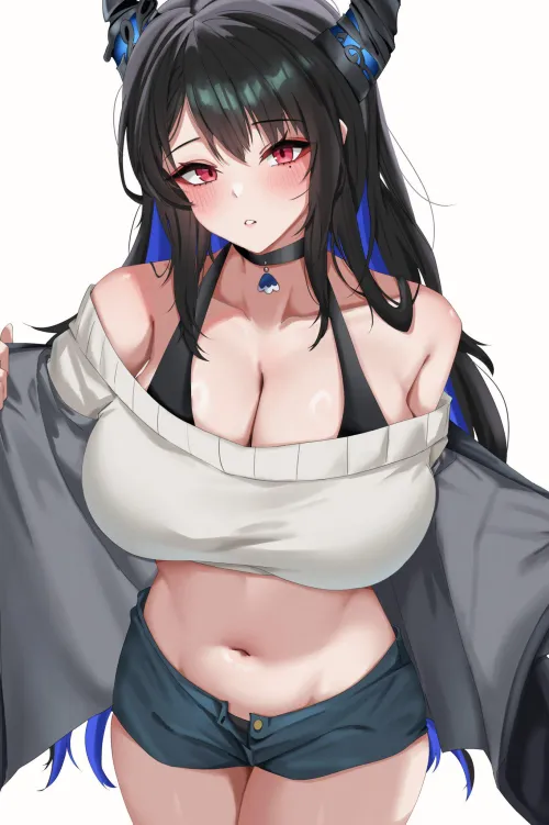 Thumbnail Nerissa Hololive: Big Anime Tiddies - Author xSaviour_N