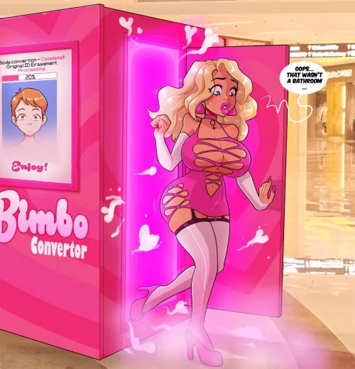 Thumbnail Transformative Tale: Bimbo Convertor Chesshire by CaptionFR2001 - A Captivating Read on Transformation