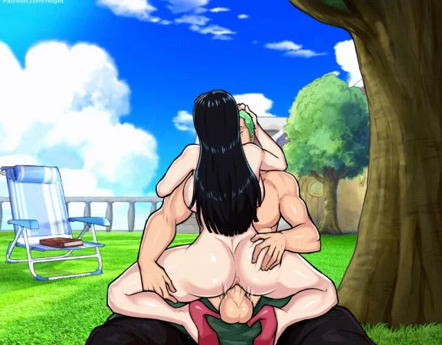 Thumbnail Robin x Zoro Fanfiction by ojeattt: A Funpiece Adventure