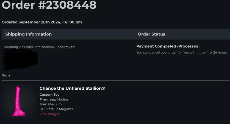 Thumbnail Exciting News: Stallion Medium Bad Dragon Order Placed Today by Princealbert2017
