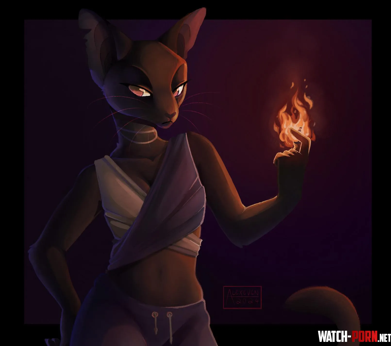 OC Firestarter my art by alexeven-art
