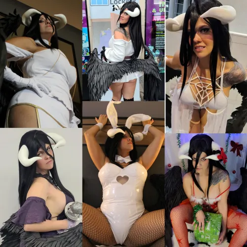 Thumbnail Albedo Overlord Cosplay by Lady_Albedo_96: A Powerful Transformation