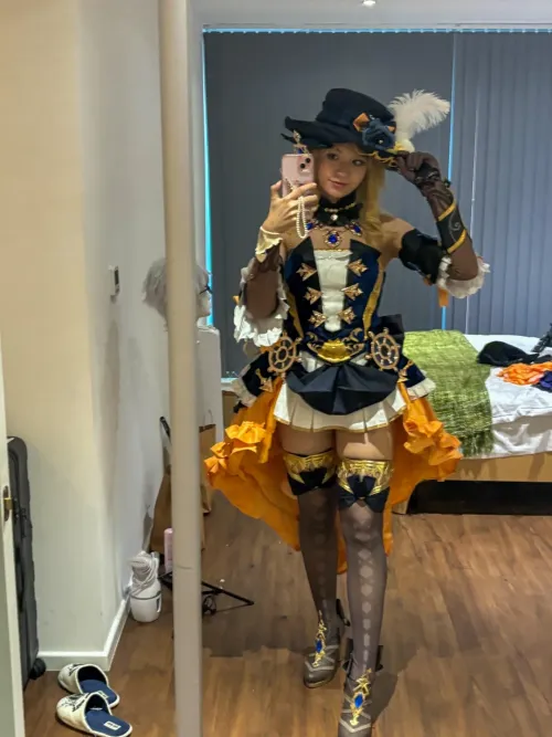Thumbnail Navia from Genshin Impact Cosplay by PearllhimePlayful: A Playful Tribute to the Character | Cosplaygirls Category