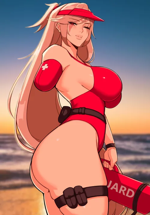 Thumbnail Lifeguard Baiken Alecto 0 by KrazyK1989: A Sensual Delight in the thick_hentai Category