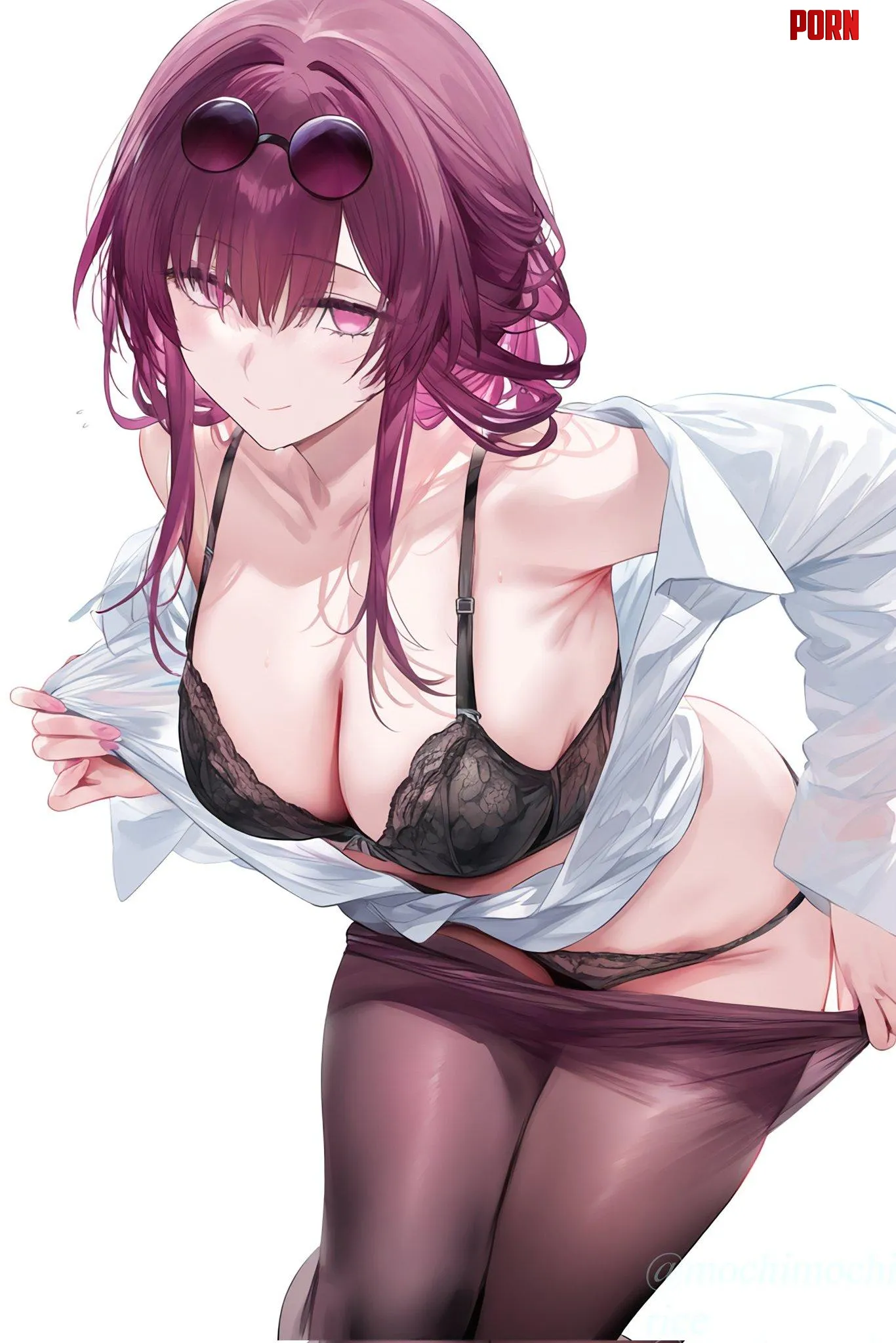 Lingerie Kafka Honkai Star Rail by CheetahSperm18