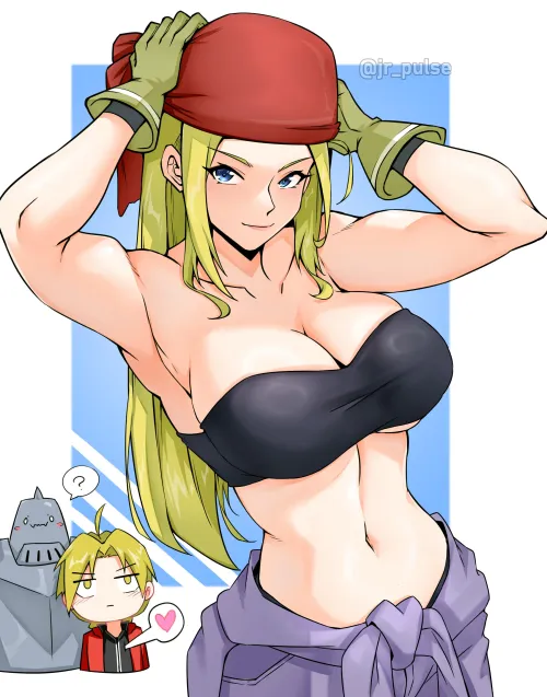 Thumbnail Dive into the World of Fullmetal Alchemist with Winry Rockbell jrpluse by No_Stay_7237