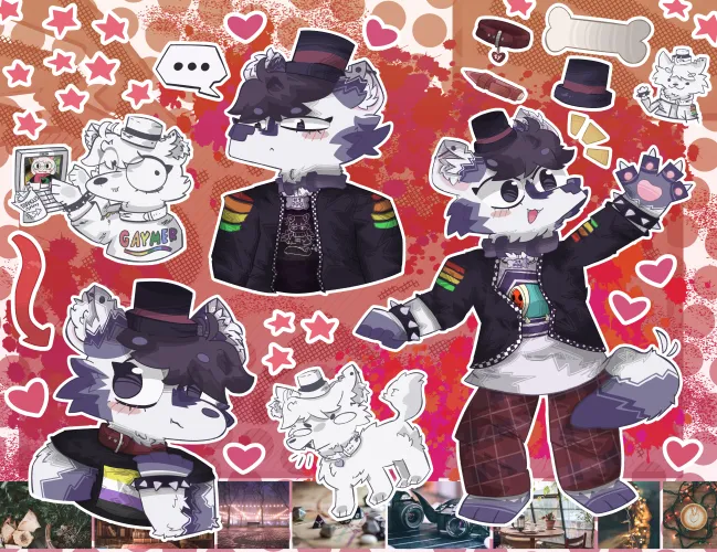 Thumbnail All The Dogs OC: A Furry Tale by KemofureScarlet – A Fun and Playful Adventure with Canine Companions