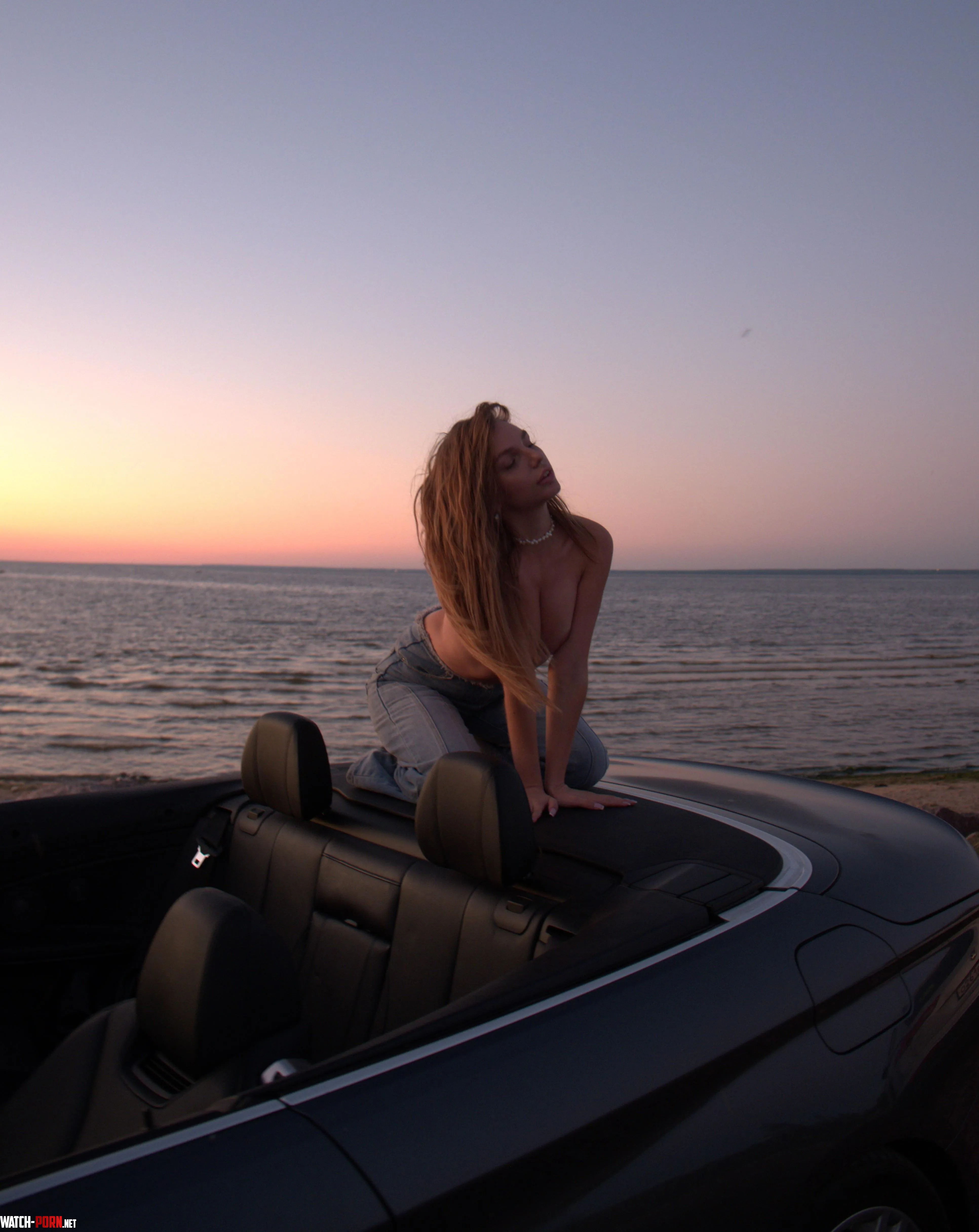 What could be more beautiful than an okenan a sunset convertible and me by yourvividdream