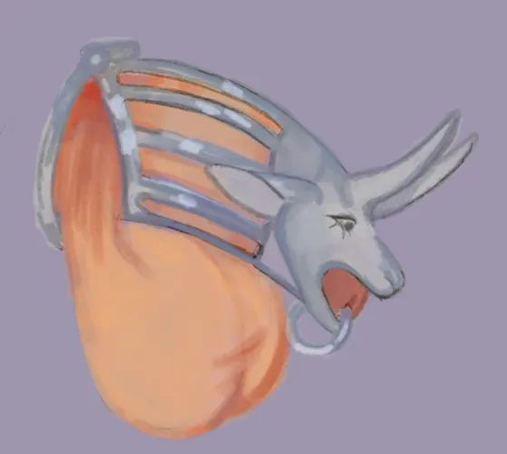 Thumbnail Transformation Chronicles: Embracing a New Life with the Cock Cage Wizp by Limp-Stand-7031