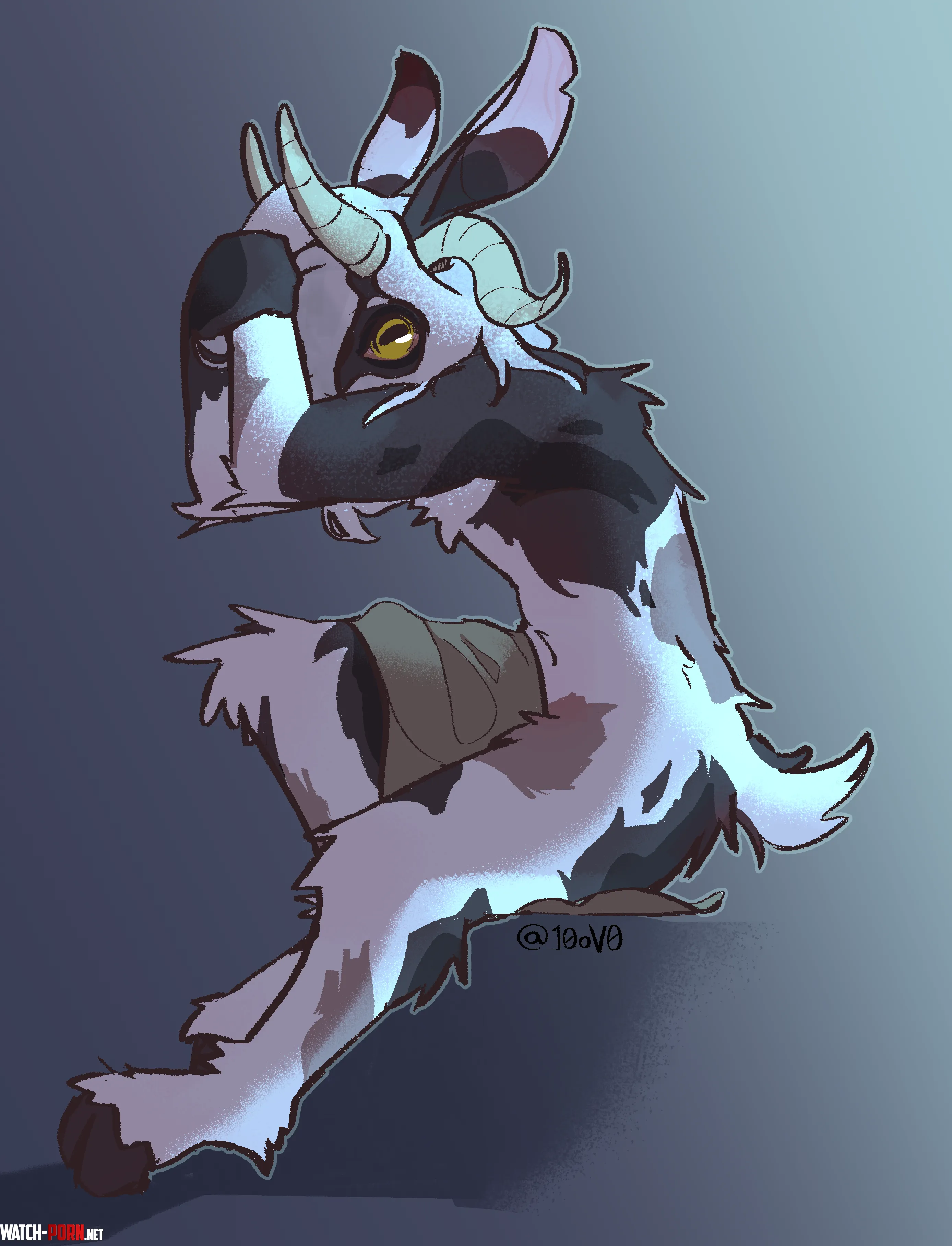 hare goat by netinhovo