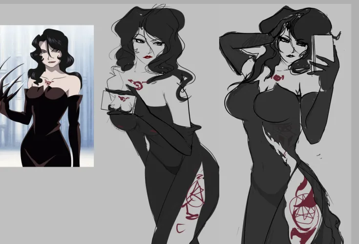 Thumbnail Decide Pose to Finish the Fanart of Lust: Revealed by Panos_Stamo in Ecchi