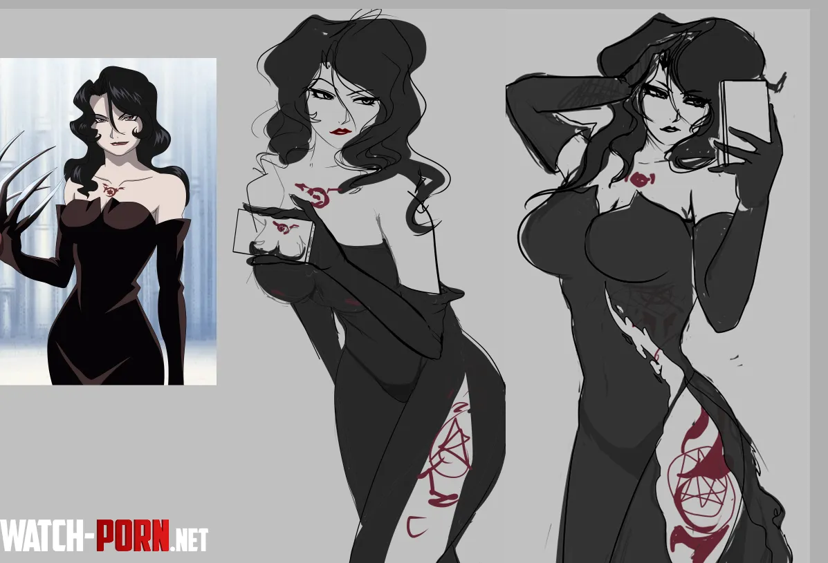 Decide pose to finish the fanart of Lust by Panos_Stamo