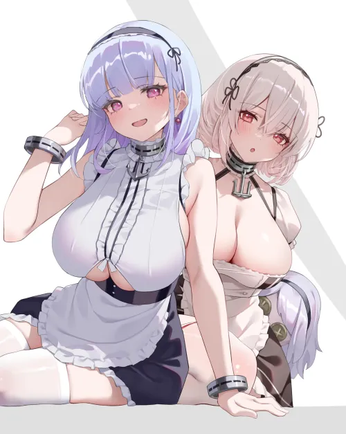 Thumbnail marxsander2016 Introduces Big Booba Maids Dido and Sirius in BigAnimeTiddies