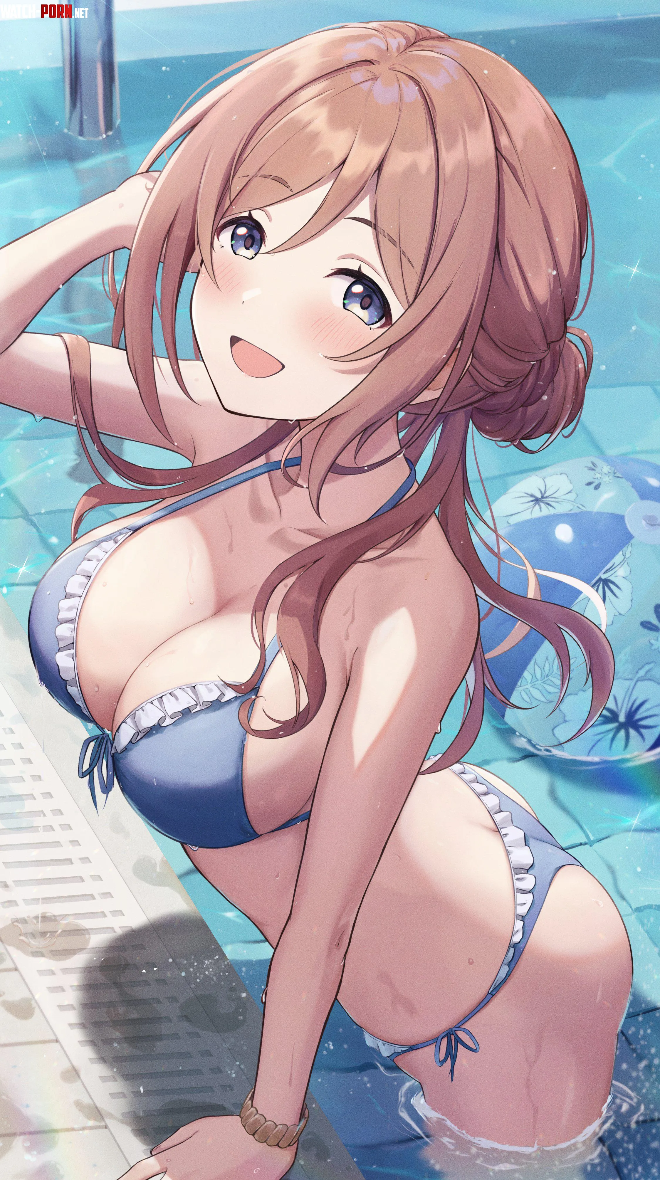 Swimsuit Rinami Gakuen Idolmaster by xSaviour_N