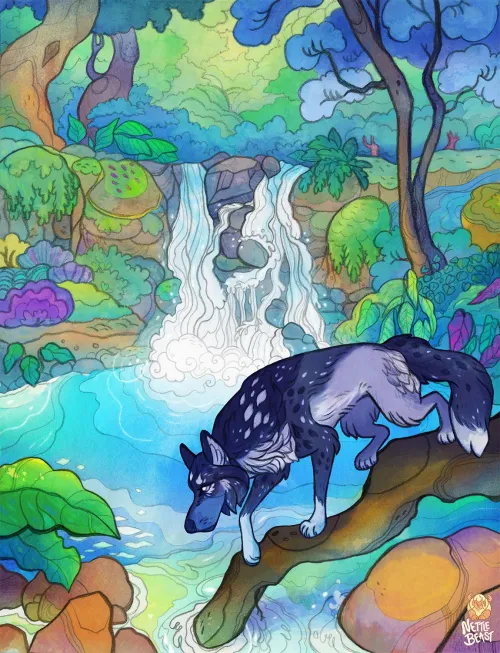 Thumbnail Tropical Grove by Nettlebeast: A Furry Adventure Await in this Captivating Tale