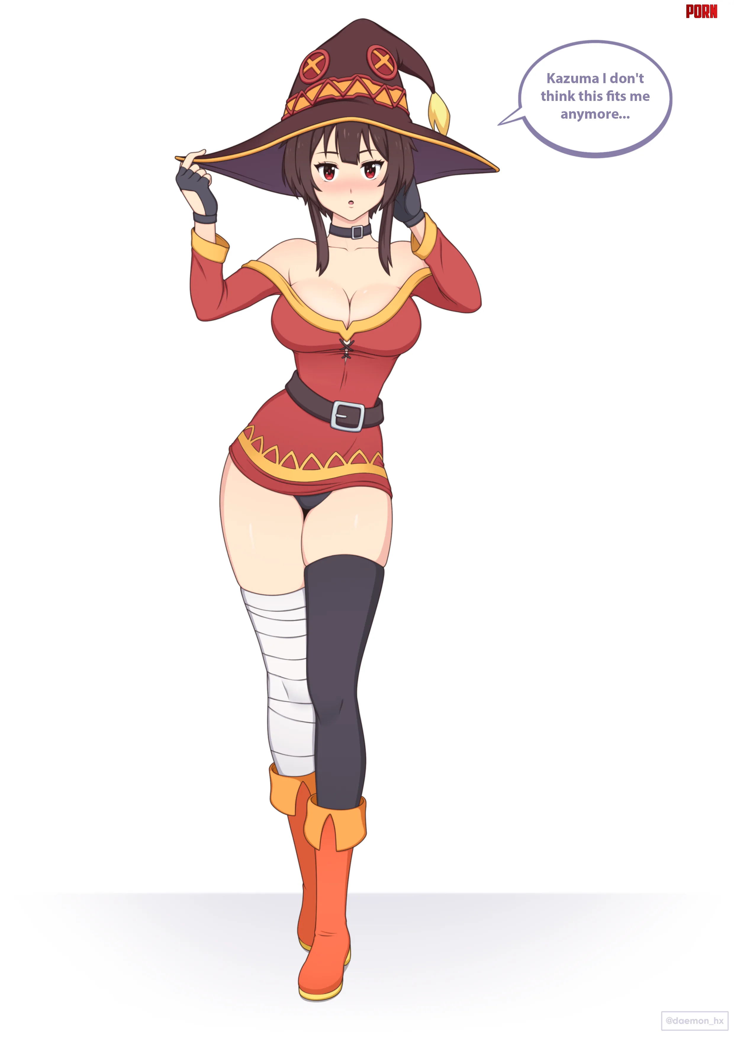Megumin daemonhx KonoSuba by Daemon_hx