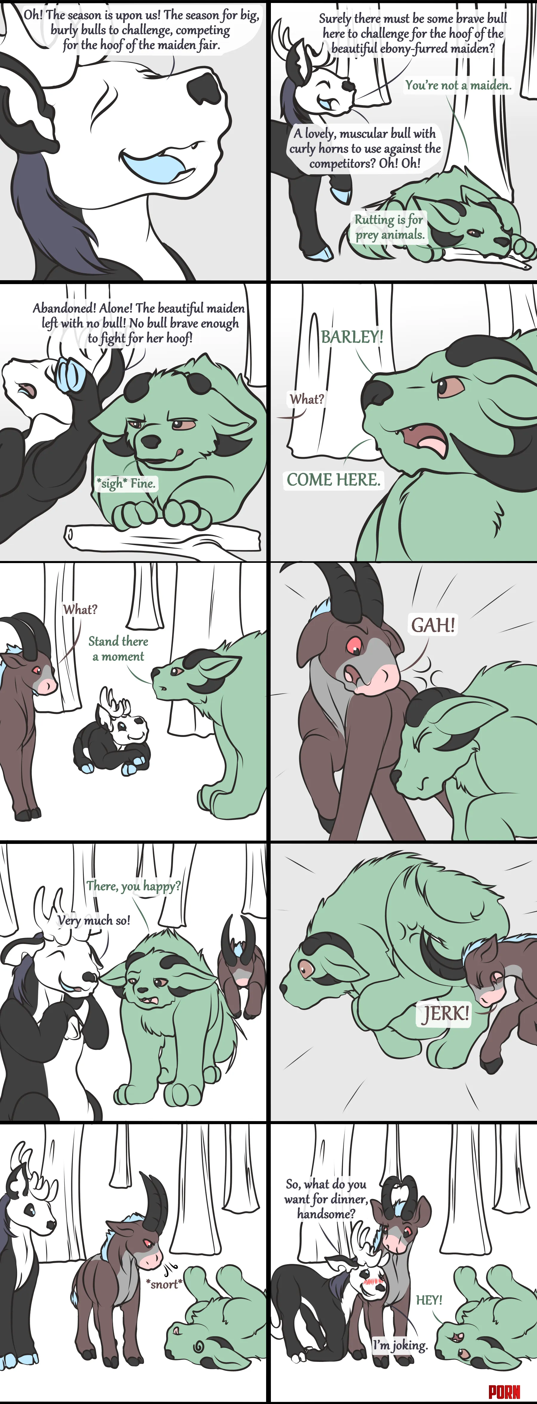 OC The Challenge for the Hoof of the Beautiful Maiden by Makuta_Servaela