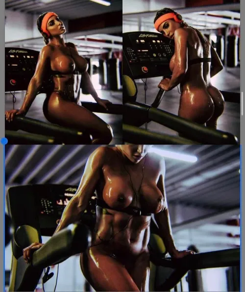 Thumbnail Vanessa M: An Exploration by [Deleted] in the Category of Oiled Girls