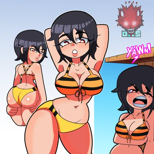 Thumbnail Liz Bathing Suit: A Revealing Look at AnimeBooty by Author Olightswordx