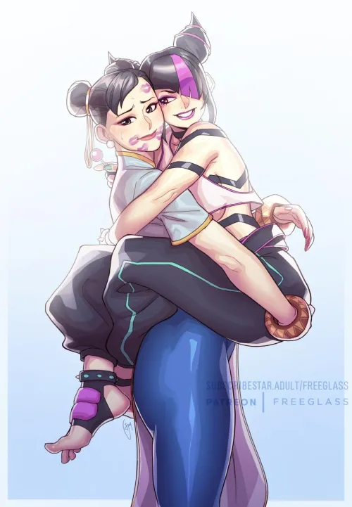 Thumbnail Juri and Chunners Street Fighter Freestyle: A Yuri Story