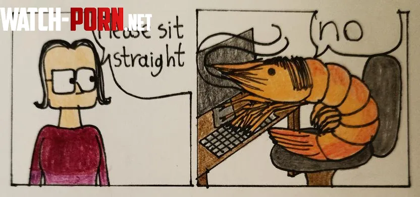 Shrimp posture art by me  by MrMoor2007