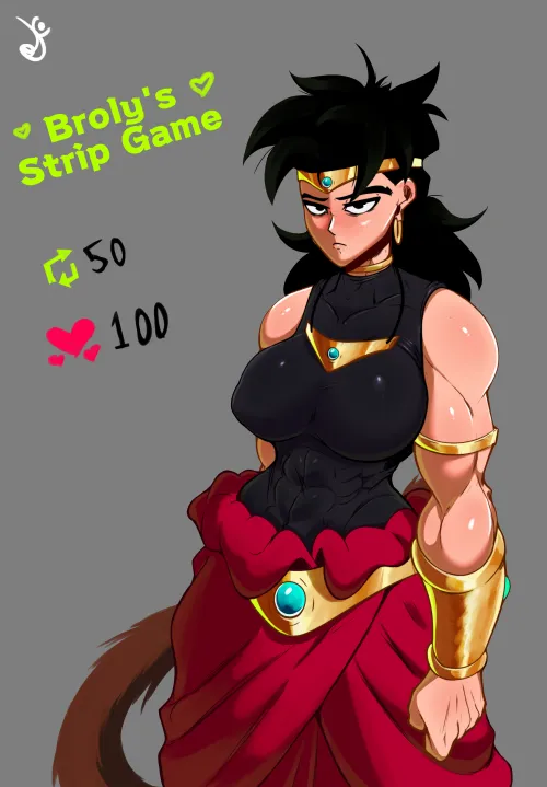 Thumbnail Dusty the Carny's Broly Strip Game Part 1 - Female Dragon Ball Z Characters | By DIGIHDUSTY | Rule34 Category