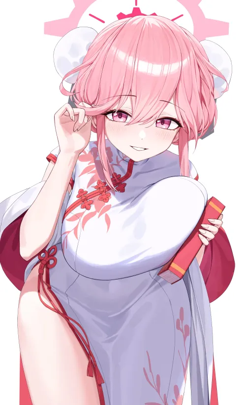 Thumbnail Busty China Dress Tomoe Unveiled by marxsander2016 | BigAnimeTiddies Category