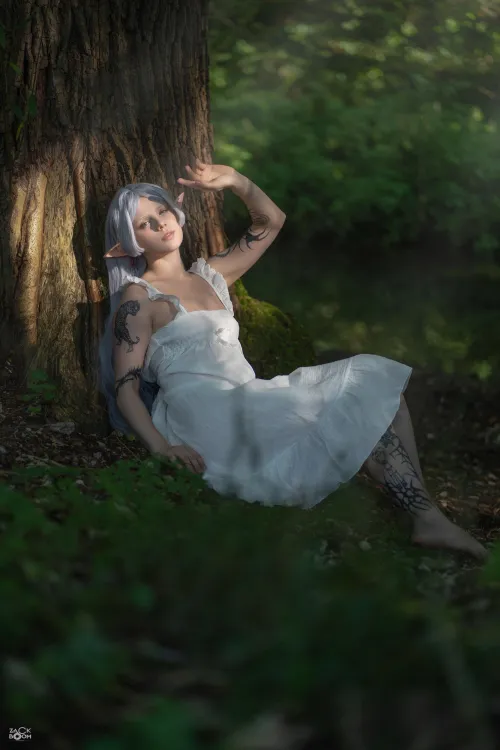Thumbnail Frieren Cosplay by Yunawndrlust: A Touch of Magic by yunawonderlst