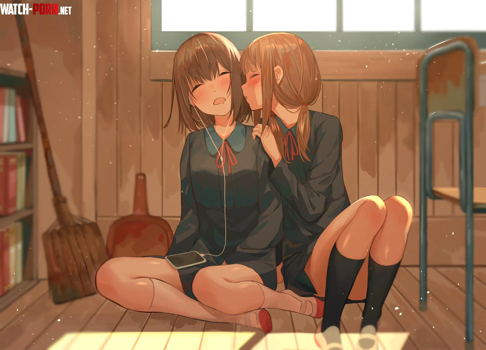 Kiss on the cheek Original by antonnis