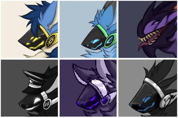 Thumbnail Pixel Art Icons for Sale: Only $15! DM for Info | by TurbulentCustomer363 | Furry Category