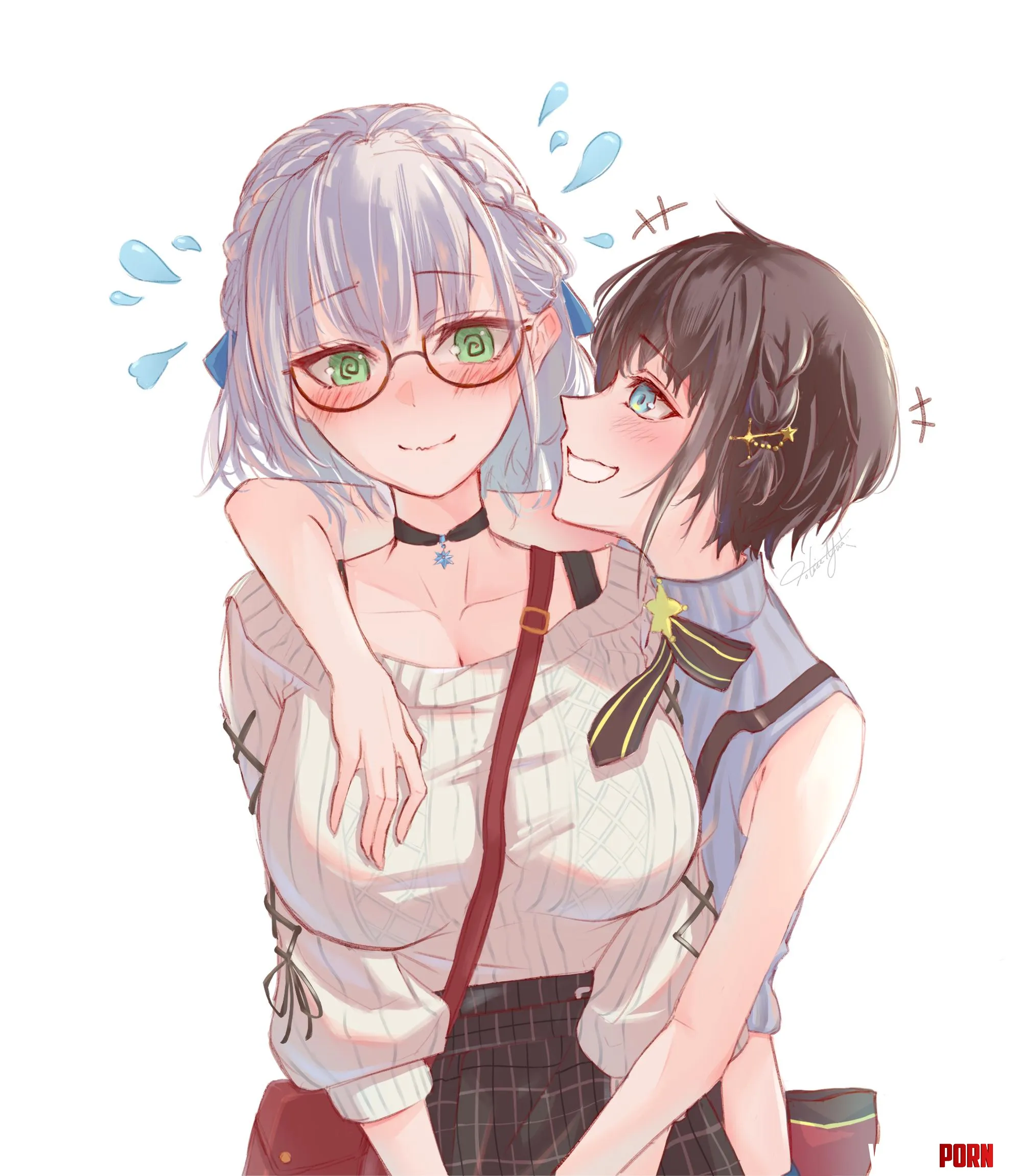 Noel x Subaru Hololive by oreci2