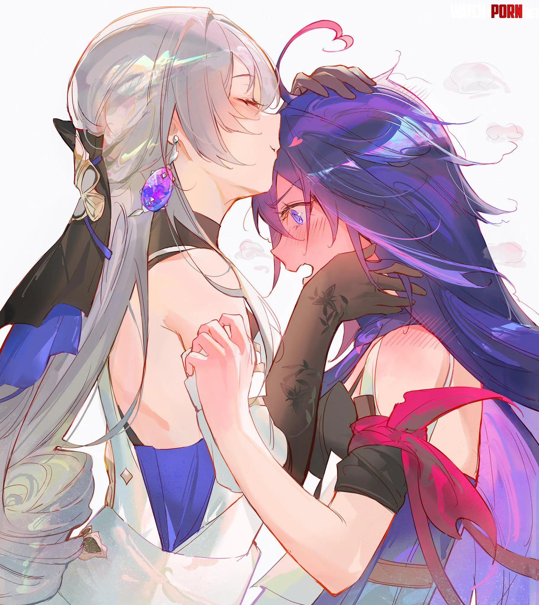 Kiss On The Forehead Honkai Star Rail by A_MASSIVE_PERVERT