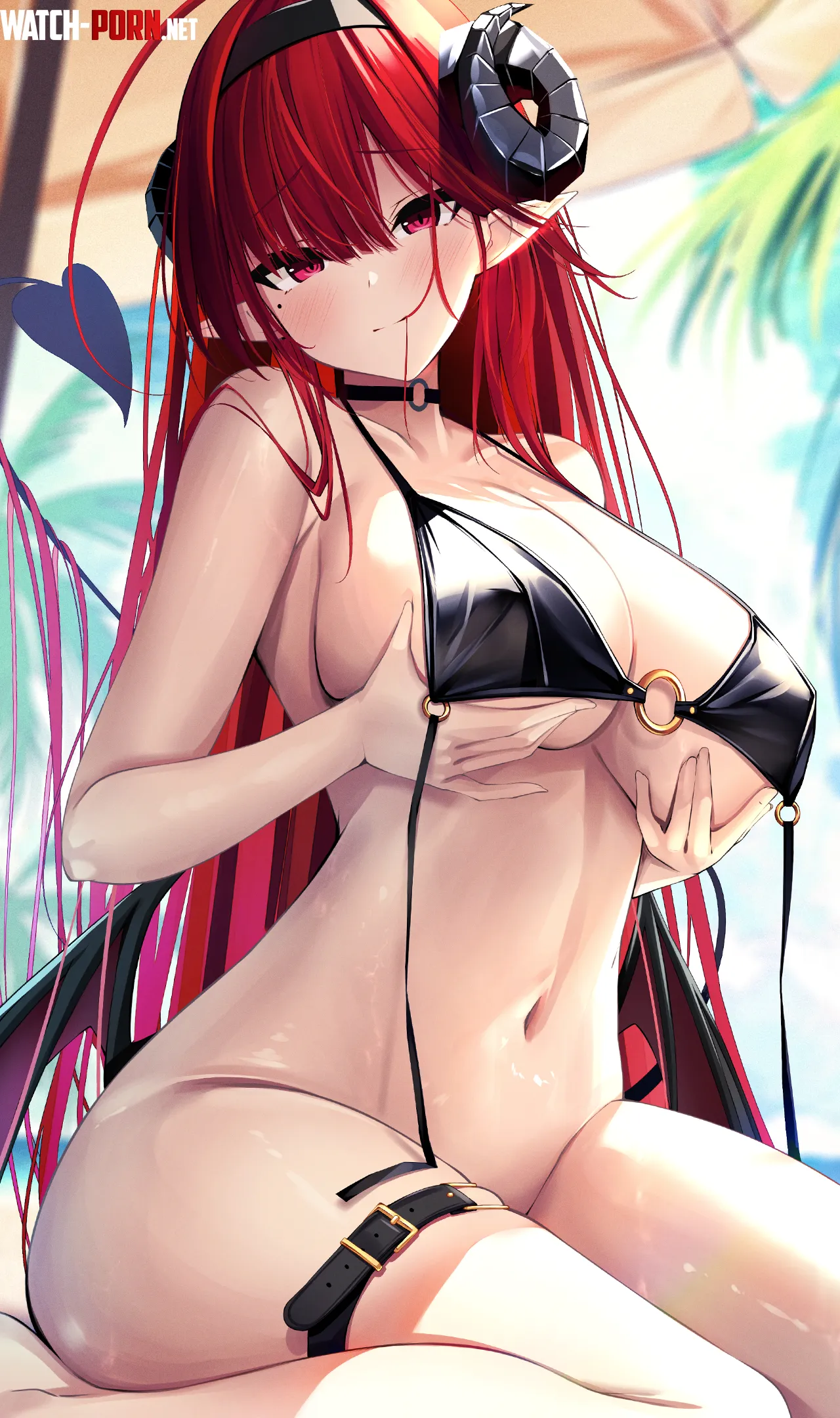 Hindenburg appealing  Azur Lane by elegantloveglimmer