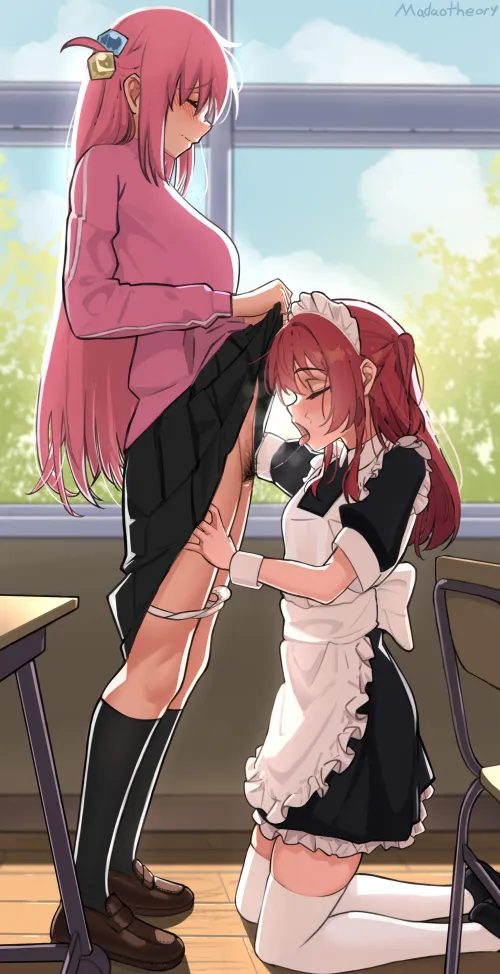 Thumbnail Bocchi's Wild Class Adventure in a Yuri Setting | redhairgoddess18