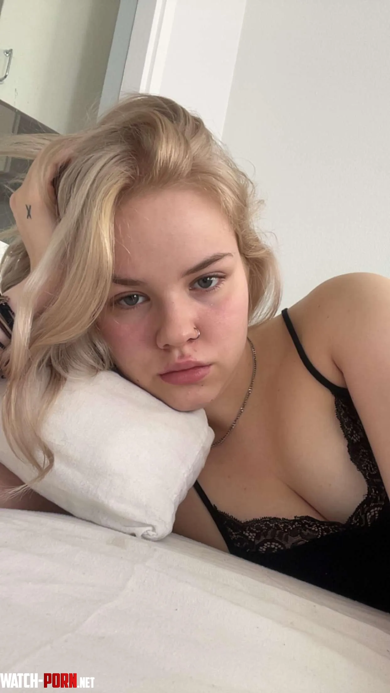 What would you do if you find me in your bed like this  by yourbbygirlll