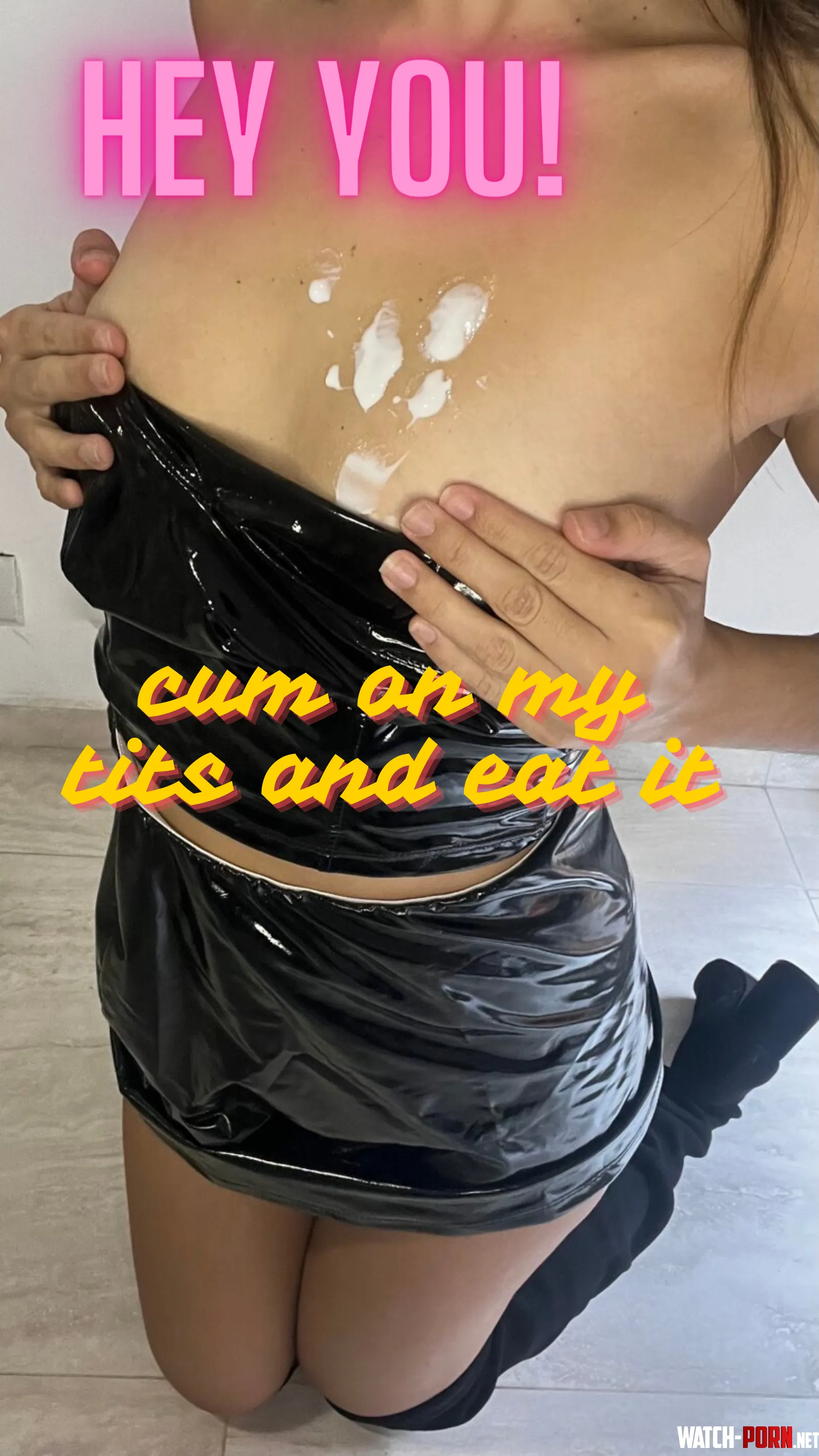 cum on my tits and eat it by Proper_Barber5117