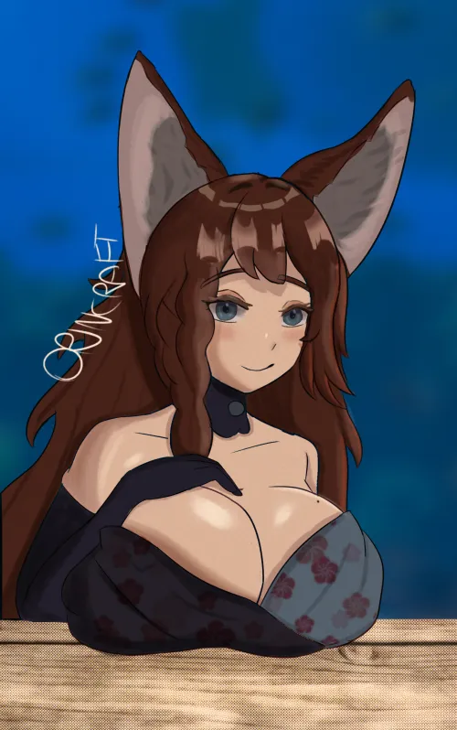 Thumbnail Huge Titty Kitsune Orincraftbskysocial: A Playful Ecchi Fantasy | Rincraft
