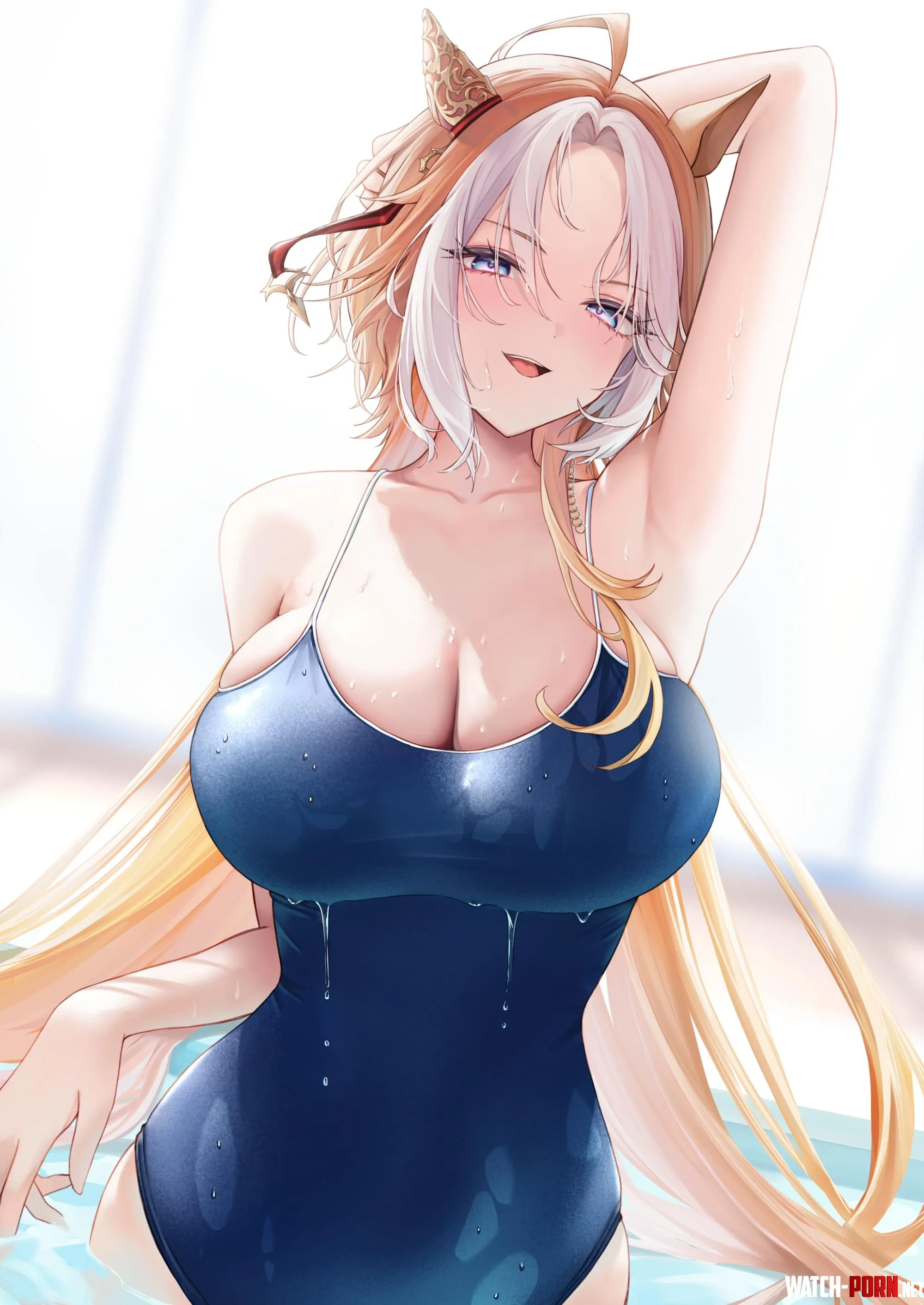 Swimsuit Orfevre Umamusume by xSaviour_N
