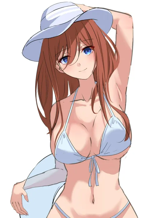 Thumbnail Miku Nakano's Beach Body: Quintessential Quintuplets Revealed