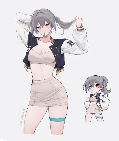 Thumbnail Stelle Honkai Star Rail Unleashed in Thighdeology Adventure by CheetahSperm18