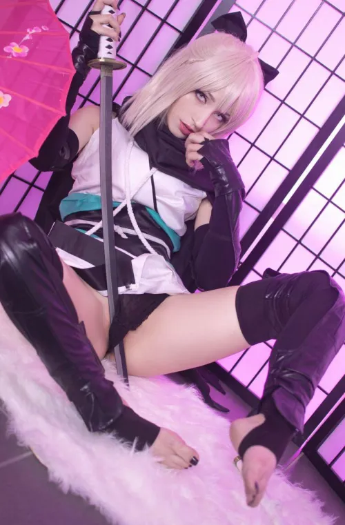 Thumbnail Discover Okita Souji Cosplay by Shiroktsne from Fate Grand Order - Rule 34 Creations by Weird-Doughnut7002