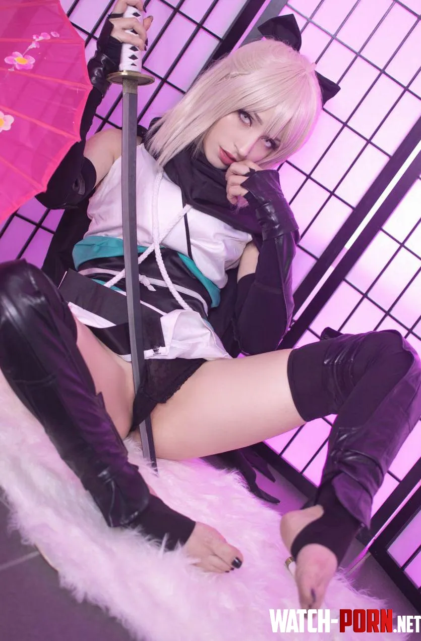 Okita Souji cosplay by Shiroktsne from FateGrandOrder by Weird-Doughnut7002