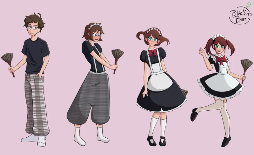 Thumbnail Maid for This by BlackBerryTG: A Captivating Transformation Story