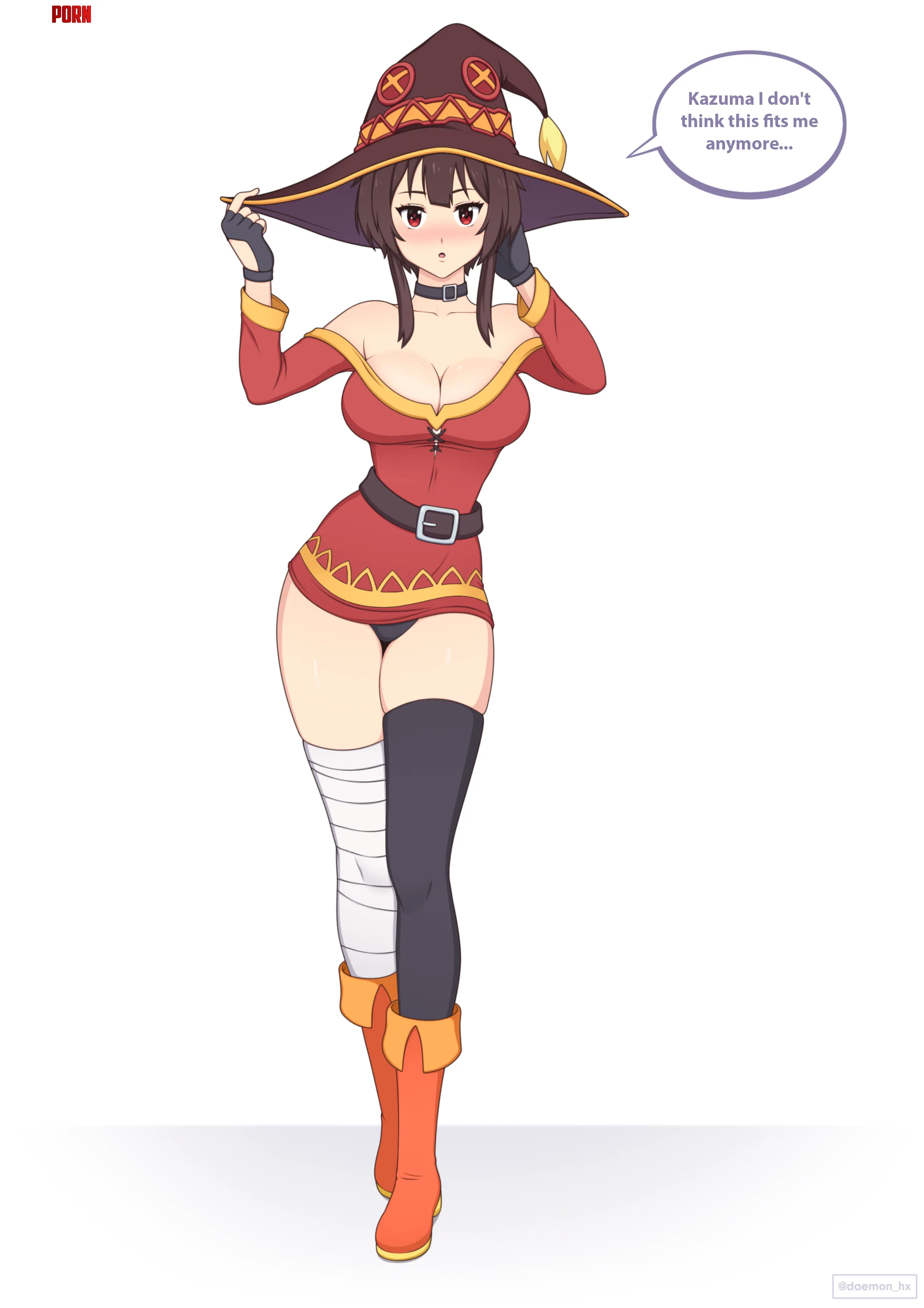 Megumin daemonhx KonoSuba by Daemon_hx