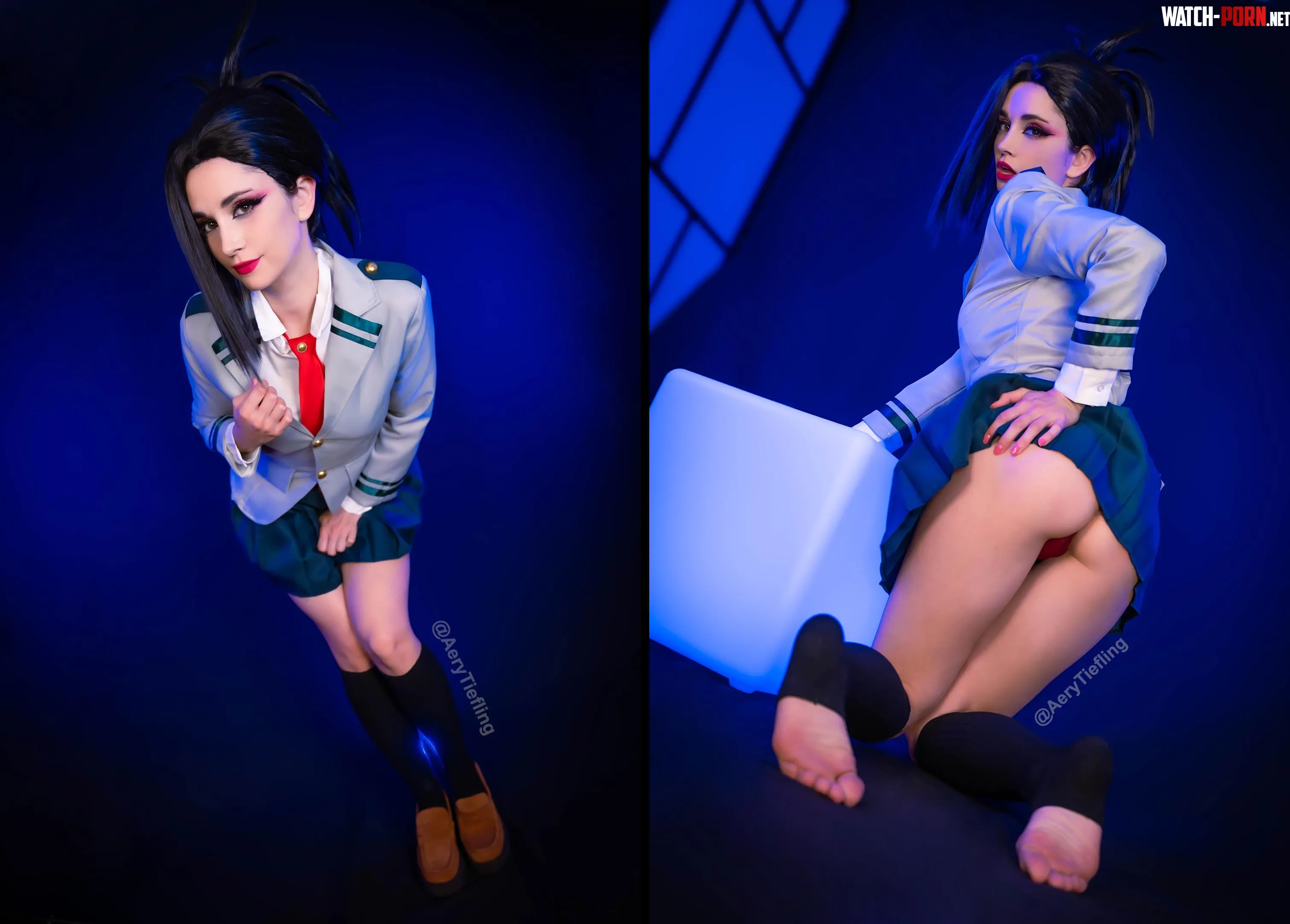 Momo from My Hero Academia by Aery Tiefling OC by AeryKorvair